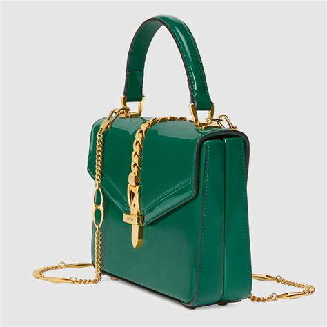 gucci sylvie handle bag blue|gucci sylvie 1969 bag.